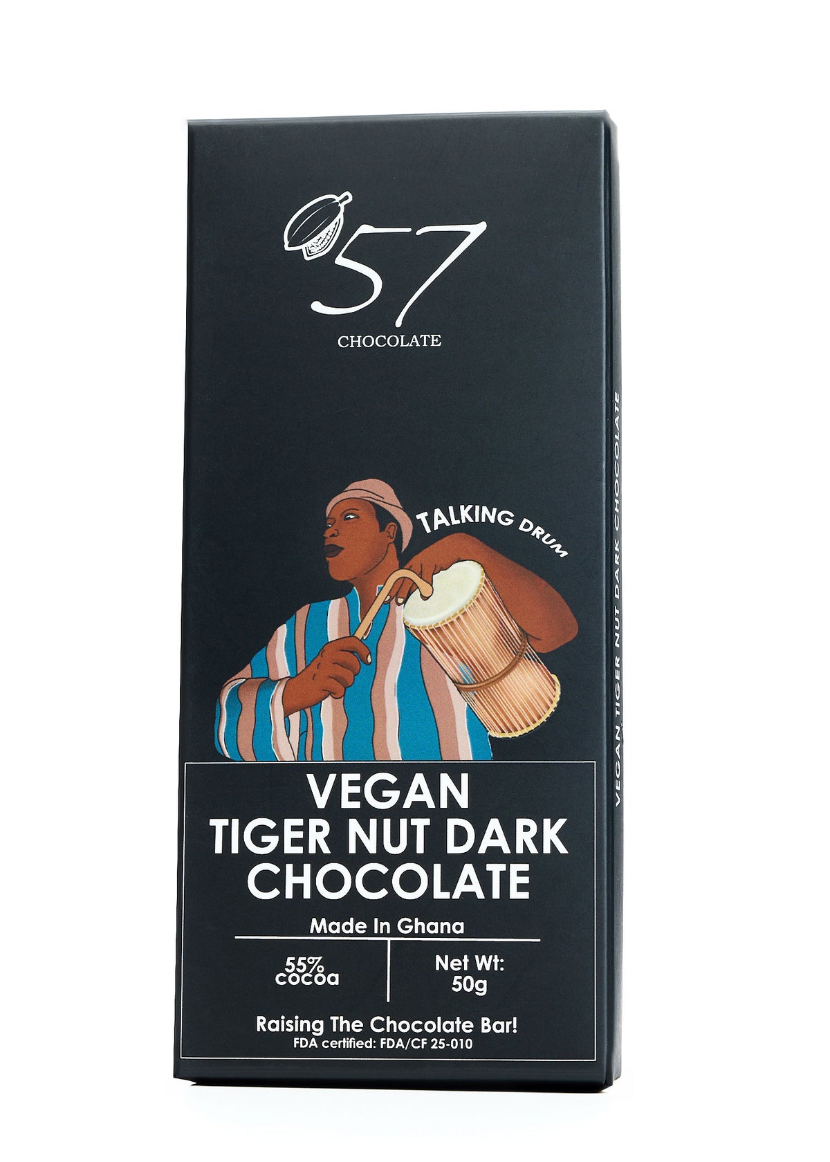 Tablette de chocolat au lait de souchet (vegan) 50%