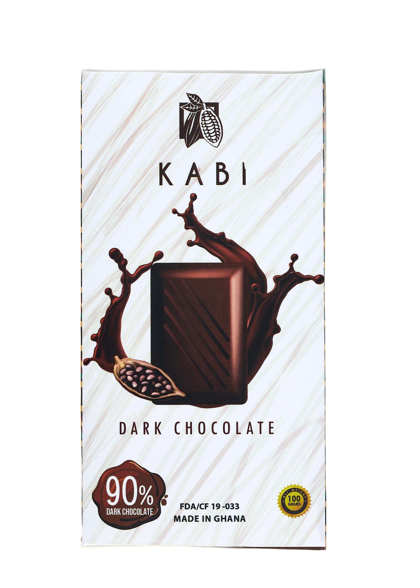 Tablette de chocolat noir 90%
