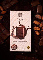 Tablette de chocolat noir 90%